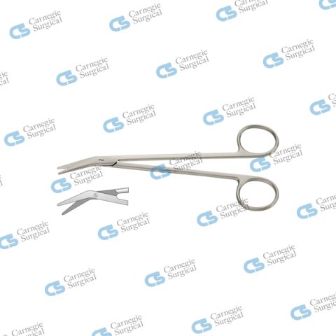 DEBAKEY Delicate scissors standard 25 deg angled