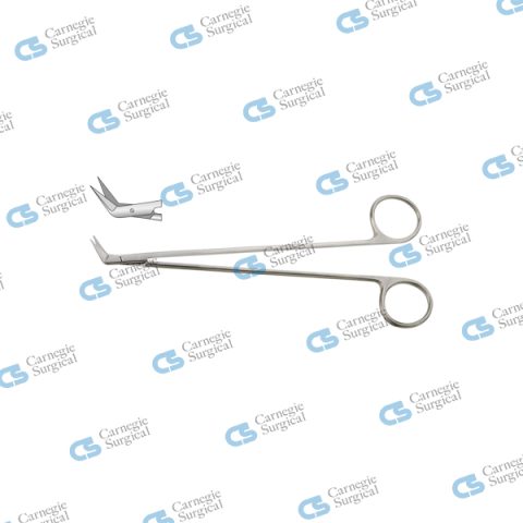 DIETHRICH-HEGEMANN Coronary scissors delicate blades 45 deg angled
