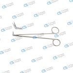 DIETHRICH-HEGEMANN Coronary scissors fine blades 60 deg angled