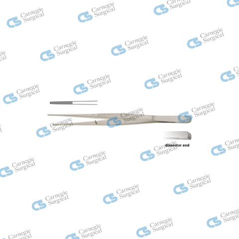 TAYLOR Forceps serrated with dissector end
