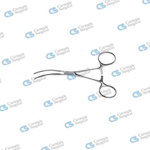 DeBAKEY Bulldog clamp curved