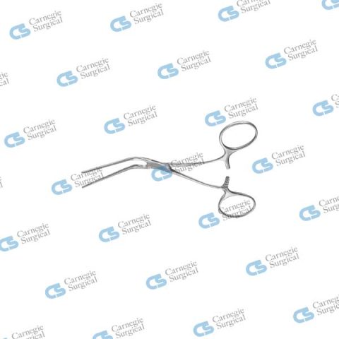 DeBAKEY Bulldog clamp 60 deg angled
