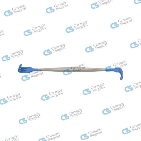 SENN Retractor, double-ended non conductive insulated blade