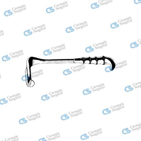 KELLY Retractor with finger grip handle