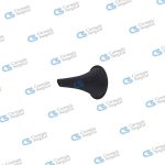 FARRIOR Ear speculum black oval shaped bevelled 20 deg