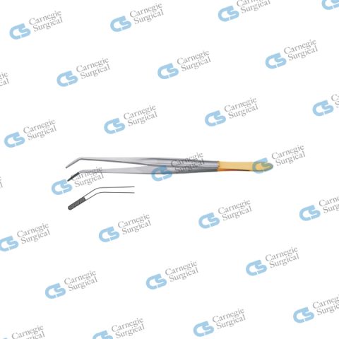 CUSHING Dressing forceps angled