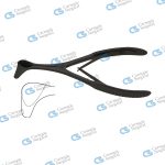 VIENNA Nasal specula black ebonized
