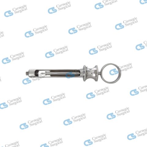 Dental cartridge syringe with US thread, a-type 1.8 ml, with harpoon aspiration