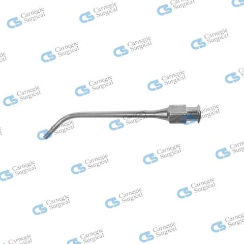 Cannula only luer-lock for water syringe angled