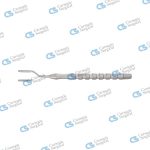 Osteotome convex curved tip