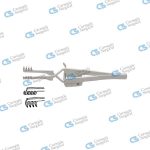 KAUPP Skin retractor sharp prongs