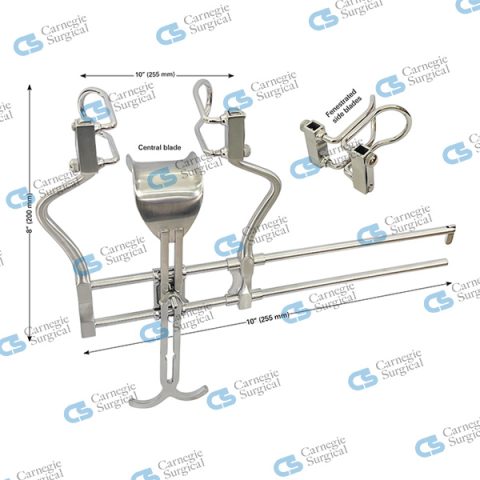 DELUXE BALFOUR Abdominal Retractor